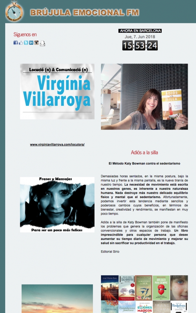 Virgina Villarroya dice Adiós a la silla