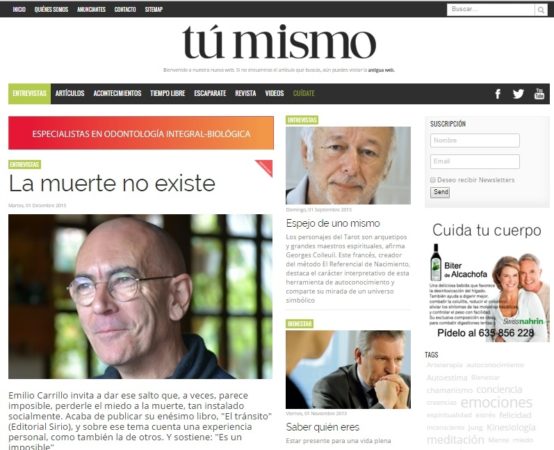 La revista ‘Tu mismo’ habla sobre Emilio Carrillo y ‘El Tránsito’
