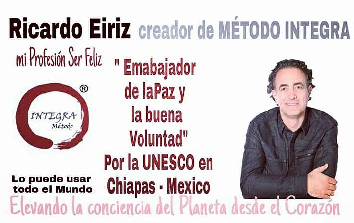 Ricardo Eiriz nombrado Embajador de Paz y Buena Voluntad de la UNESCO en México