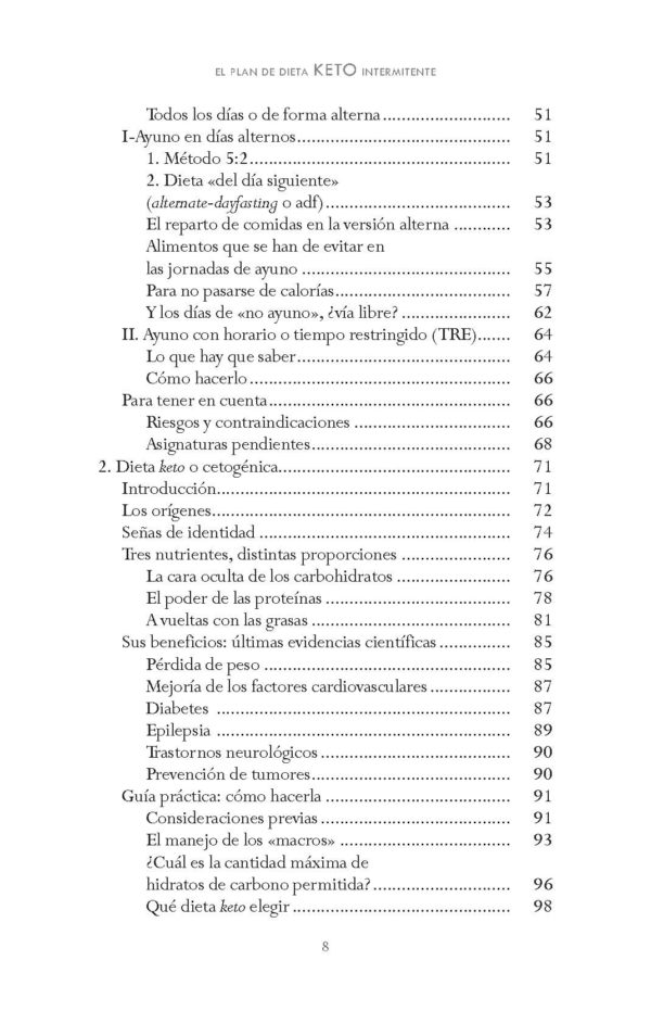 PLAN DE DIETA KETO INTERMITENTE, EL