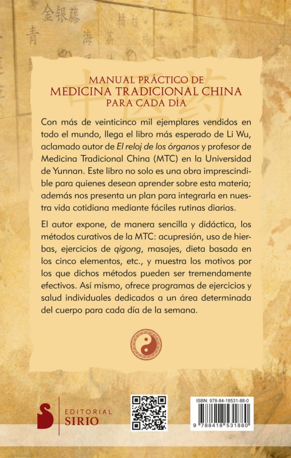 MANUAL PRÁCTICO DE MEDICINA TRADICIONAL CHINA PARA CADA DÍA