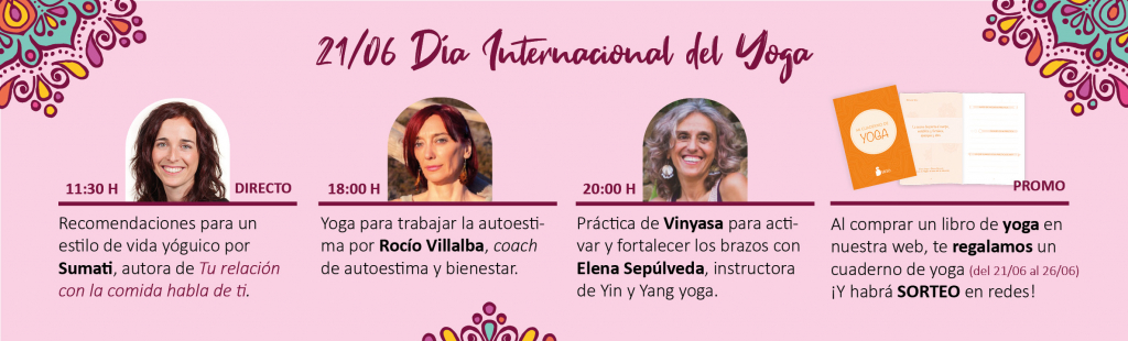 Vive el Día Internacional del Yoga 2022 con Editorial Sirio