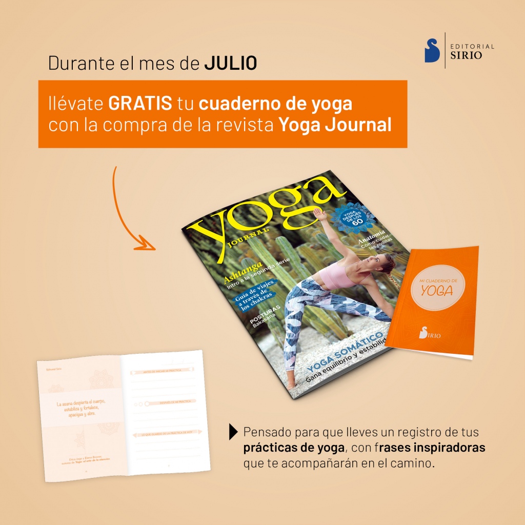 Promoción en nº de julio de Yoga Journal