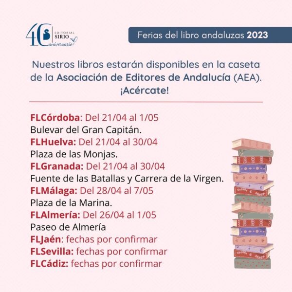 Ferias del Libro en Andalucía