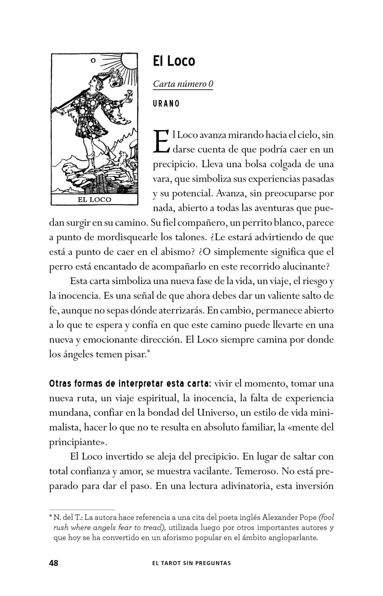 Tarot sin preguntas, El. Dominar el arte de la intuición sin preguntas.  Reed, Theresa. Libro en papel. 9788419105837 Cafebrería El Péndulo