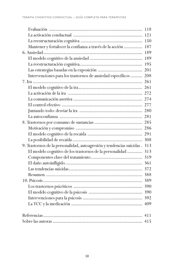 TERAPIA COGNITIVO CONDUCTUAL. GUIA COMPLETA PARA TERAPEUTAS - Imagen 3