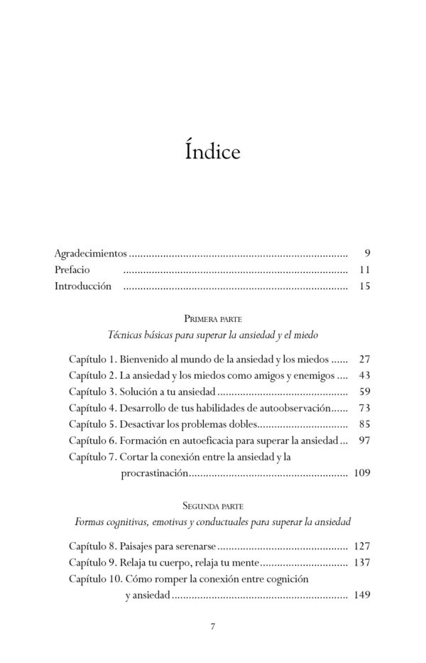 MANUAL COGNITIVO-CONDUCTUAL PARA LA ANSIEDAD - Imagen 2