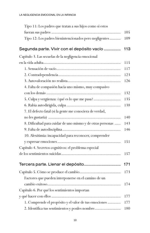 NEGLIGENCIA EMOCIONAL EN LA INFANCIA: RECONOCER Y SUPERAR LAS SECUELAS, LA - Imagen 3