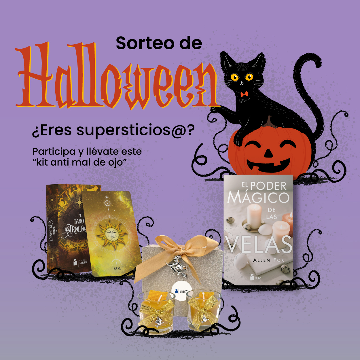Sorteo Especia de Halloween de Editorial Sirio
